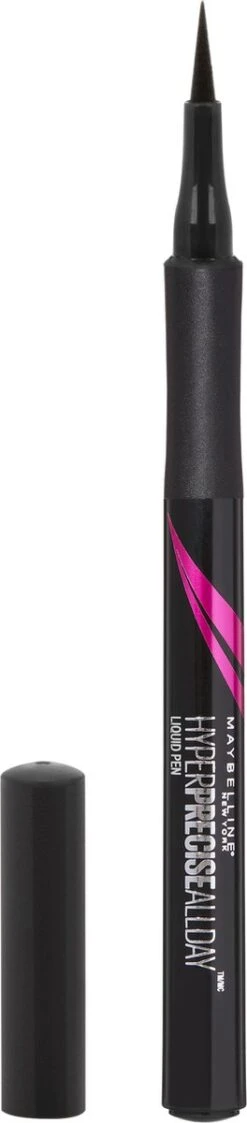 Maybelline Hyper Precise All Day Liquid Eyeliner - Zwart -Oogmake Up Winkel 264x1200 2