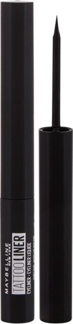 Maybelline New York Tattoo Studio Tattoo Liner - Liquid Ink - 710 Inked Black – Zwart - Ultra Langhoudende Liquid Eyeliner -Oogmake Up Winkel 271x1200 3