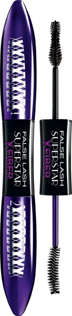 L'Oréal Paris False Lash Superstar X Fiber Mascara - Zwart 28 L'Oréal Paris False Lash Superstar X Fiber Mascara - Zwart -Oogmake Up Winkel 274x1200