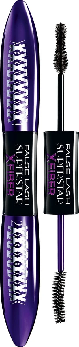 L'Oréal Paris False Lash Superstar X Fiber Mascara - Zwart 12 L'Oréal Paris False Lash Superstar X Fiber Mascara - Zwart - Afbeelding 12