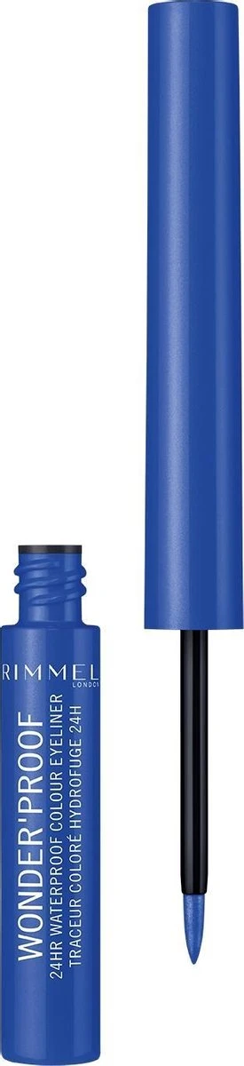Rimmel London Rimmel Wonder'proof Liner Eyeliner - 005 Blue 2 Rimmel London Rimmel Wonder'proof Liner Eyeliner - 005 Blue - Afbeelding 2