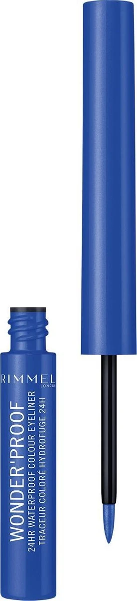 Rimmel London Rimmel Wonder'proof Liner Eyeliner - 005 Blue 6 Rimmel London Rimmel Wonder'proof Liner Eyeliner - 005 Blue - Afbeelding 6