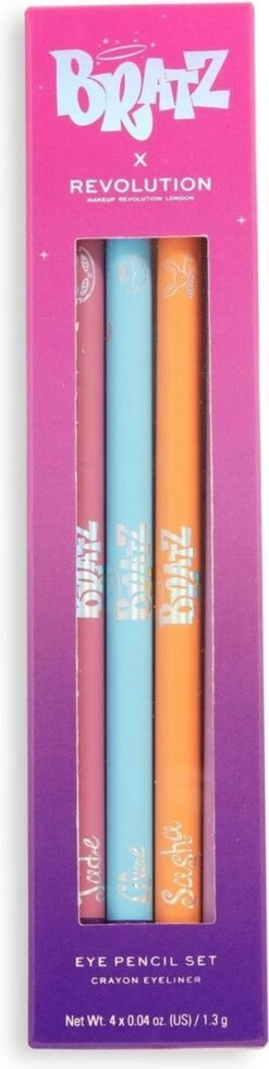 Makeup Revolution X Bratz Kohl Liner Set - Eyeliner/Oogpotlood Set - Pastel Lila, Roze, Oranje & Blauw -Oogmake Up Winkel 303x1200 7
