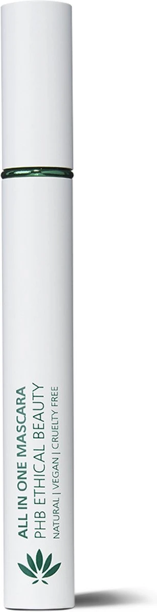 Phb Ethical Beauty Eye Make-up All In One Natural Mascara Black 9gr 2 Phb Ethical Beauty Eye Make-up All In One Natural Mascara Black 9gr - Afbeelding 2
