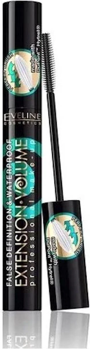 Eveline Cosmetics Extension Volume 4D False Definition Mascara Waterproof 1 Eveline Cosmetics Extension Volume 4D False Definition Mascara Waterproof