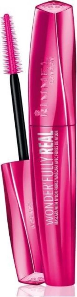 Rimmel London Wonder'fully Real Mascara - 001 Black -Oogmake Up Winkel 311x1200