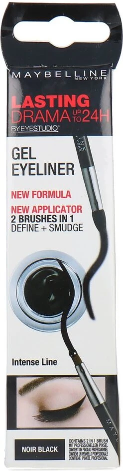 Maybelline Lasting Drama Gel Liner - Zwart - Eyeliner -Oogmake Up Winkel 315x1200 3