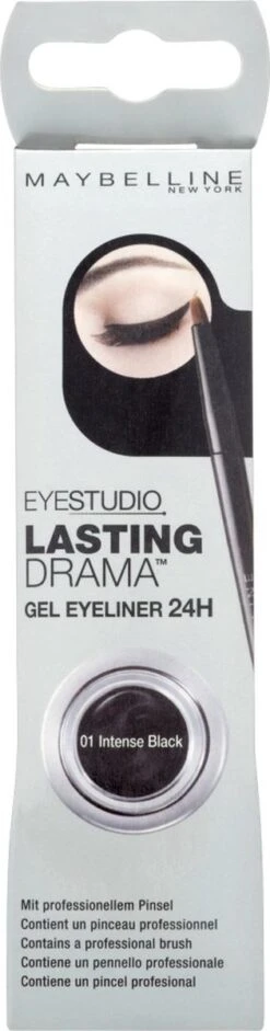 Maybelline Lasting Drama Gel Liner - Zwart - Eyeliner -Oogmake Up Winkel 315x1200 4