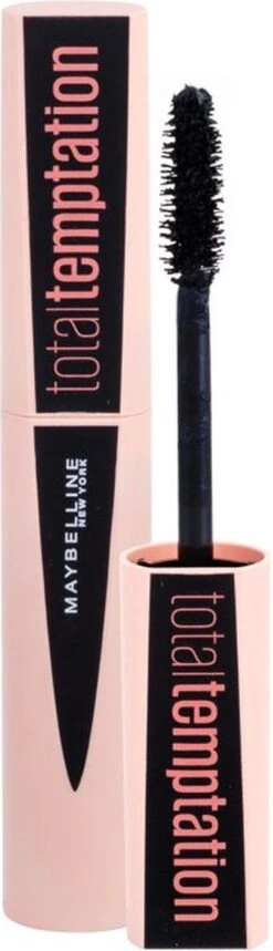 Maybelline Total Temptation Mascara - Zwart 28 Maybelline Total Temptation Mascara - Zwart -Oogmake Up Winkel 345x1200 2