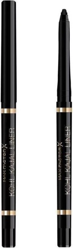 Max Factor Kohl Kajal Automatic Oogpotlood - 001 Black -Oogmake Up Winkel 354x1200 6