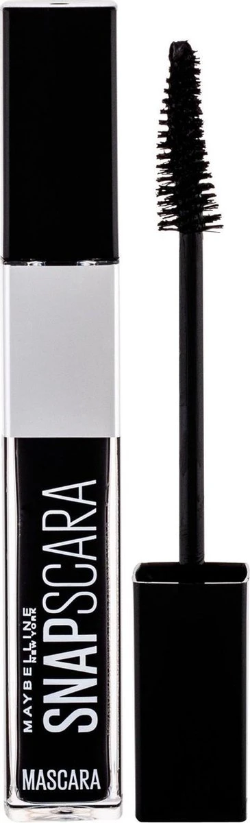 Maybelline Snapscara Mascara - HD Black - Zwart - Natuurlijk Uitziend Volume 10 Maybelline Snapscara Mascara - HD Black - Zwart - Natuurlijk Uitziend Volume - Afbeelding 10