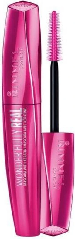 Rimmel London Wonder'fully Real Mascara - 001 Black -Oogmake Up Winkel 379x1200