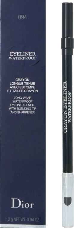 Dior Crayon Eyeliner Waterproof - Eyeliner - 094 Noir Trinidad -Oogmake Up Winkel 391x1200 1