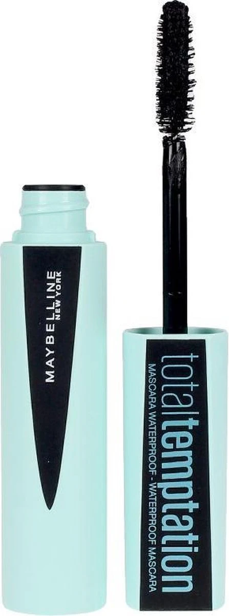 Maybelline Total Temptation Waterproof Mascara - 001 Zwart 9 Maybelline Total Temptation Waterproof Mascara - 001 Zwart - Afbeelding 9