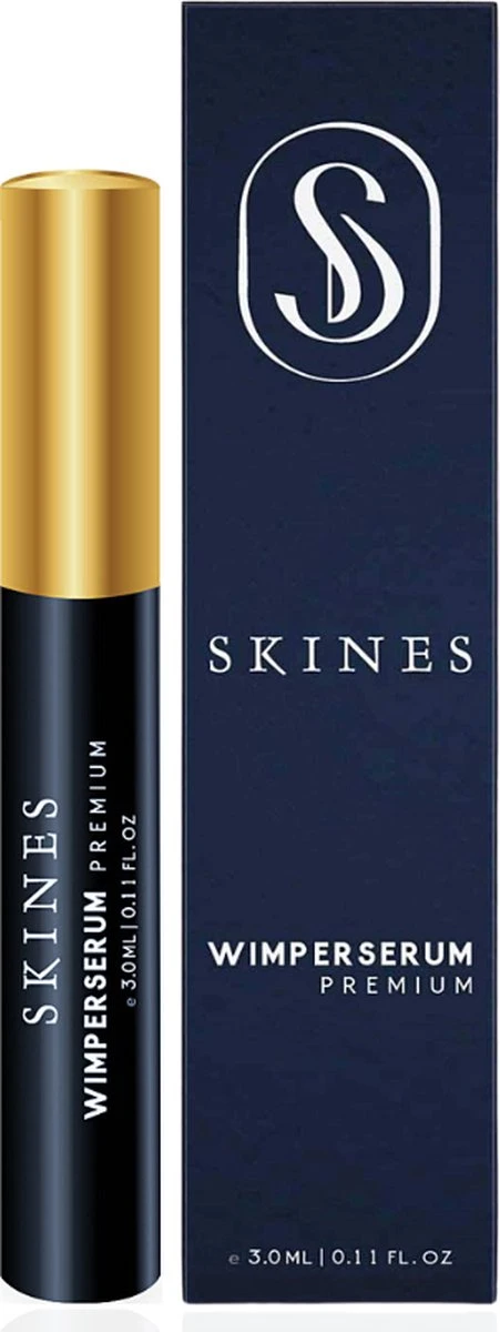 Skines® Wimperserum Premium – Eyelash Serum - Wenkbrauw Serum - Wimper Groei - 3ML 1 Skines® Wimperserum Premium – Eyelash Serum - Wenkbrauw Serum - Wimper Groei - 3ML