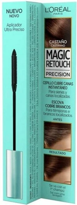 L'oréal Paris Magic Retouch Cepillo Cubre Canas #castaño 8 Ml 12 L'oréal Paris Magic Retouch Cepillo Cubre Canas #castaño 8 Ml -Oogmake Up Winkel 454x1200 1