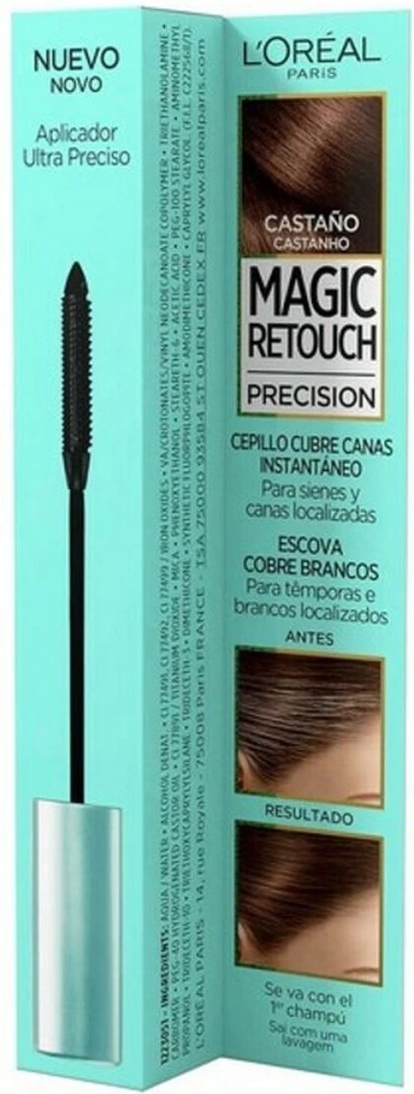 L'oréal Paris Magic Retouch Cepillo Cubre Canas #castaño 8 Ml 5 L'oréal Paris Magic Retouch Cepillo Cubre Canas #castaño 8 Ml - Afbeelding 5