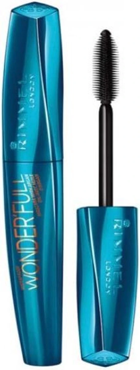 Rimmel London Wonder'full Mascara - Waterproof - Black 2 Rimmel London Wonder'full Mascara - Waterproof - Black - Afbeelding 2