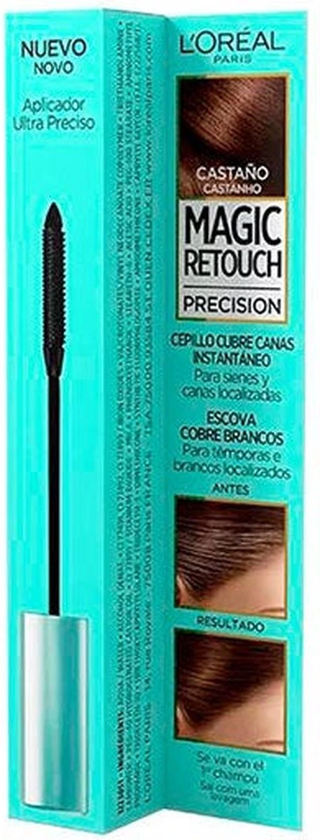 L'oréal Paris Magic Retouch Cepillo Cubre Canas #castaño 8 Ml 8 L'oréal Paris Magic Retouch Cepillo Cubre Canas #castaño 8 Ml - Afbeelding 8