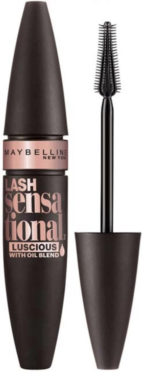 Maybelline New York - Lash Sensational Luscious Mascara - 03 Very Black - 9.5 Ml 5 Maybelline New York - Lash Sensational Luscious Mascara - 03 Very Black - 9.5 Ml - Afbeelding 5