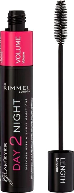 Rimmel London Day2Night 2-in-1 Mascara Voor Een Dag- En Avondlook - 001 Black -Oogmake Up Winkel 464x1200 2
