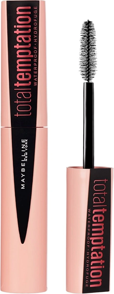 Maybelline Total Temptation Mascara - Zwart 1 Maybelline Total Temptation Mascara - Zwart