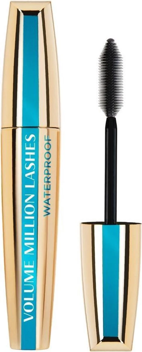 L’Oréal Paris Volume Million Lashes - Waterproof Mascara - Zwart - 10.7 Ml 1 L’Oréal Paris Volume Million Lashes - Waterproof Mascara - Zwart - 10.7 Ml