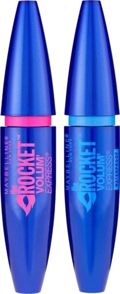 Maybelline Volum Express Mascara - The Rocket Black -Oogmake Up Winkel 488x1200 3