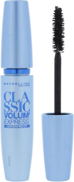 Maybelline Volum'Express - Black - Waterproof Mascara -Oogmake Up Winkel 491x1200 3