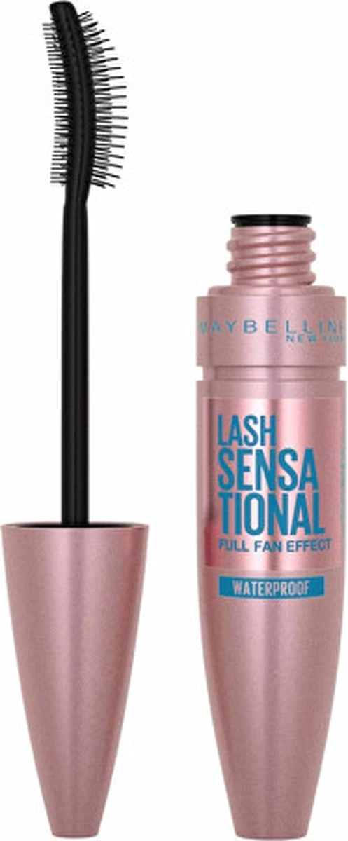 Maybelline New York - Lash Sensational Mascara - Very Black Waterproof - 9.5 Ml 15 Maybelline New York - Lash Sensational Mascara - Very Black Waterproof - 9.5 Ml - Afbeelding 15