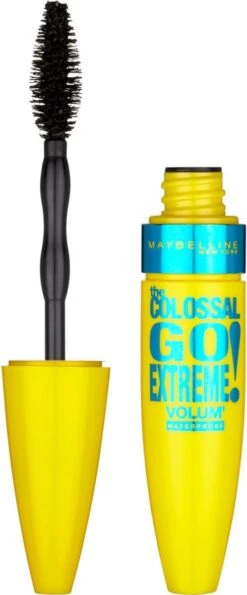 Maybelline Volum'Express Colossal Go Extreme! - Zwart - Waterproof Mascara -Oogmake Up Winkel 498x1200
