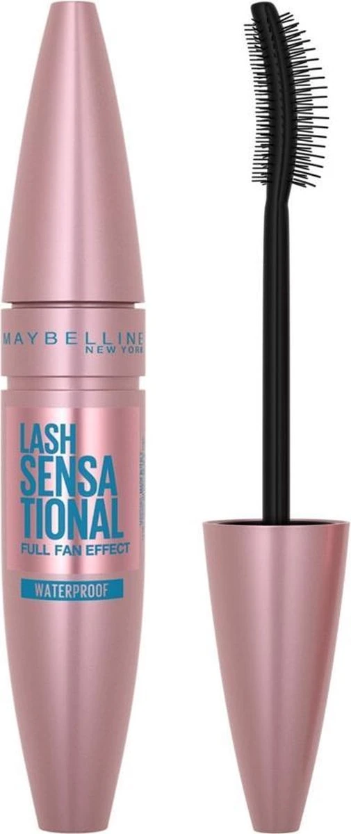Maybelline New York - Lash Sensational Mascara - Very Black Waterproof - 9.5 Ml 1 Maybelline New York - Lash Sensational Mascara - Very Black Waterproof - 9.5 Ml