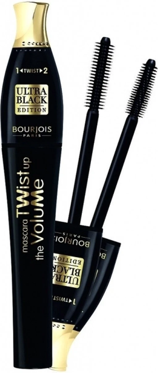Bourjois Twist Up The Volume Mascara - 52 Ultra Black 6 Bourjois Twist Up The Volume Mascara - 52 Ultra Black - Afbeelding 6