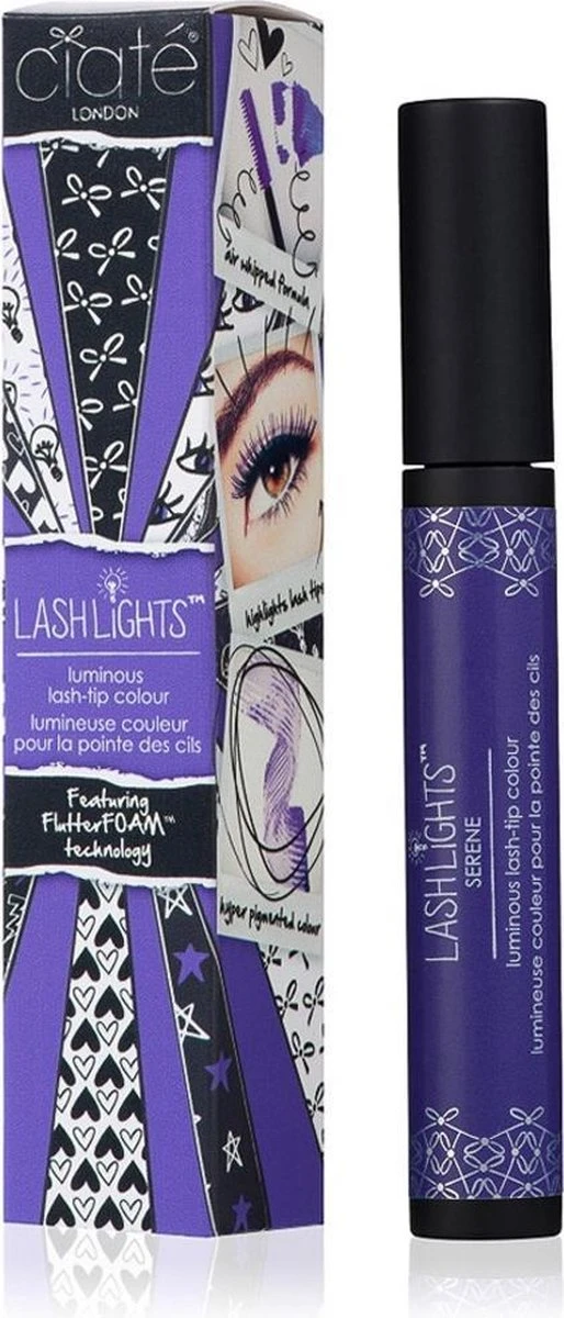 Ciaté Lashlights Serene Purple Mascara 6.5ml 1 Ciaté Lashlights Serene Purple Mascara 6.5ml