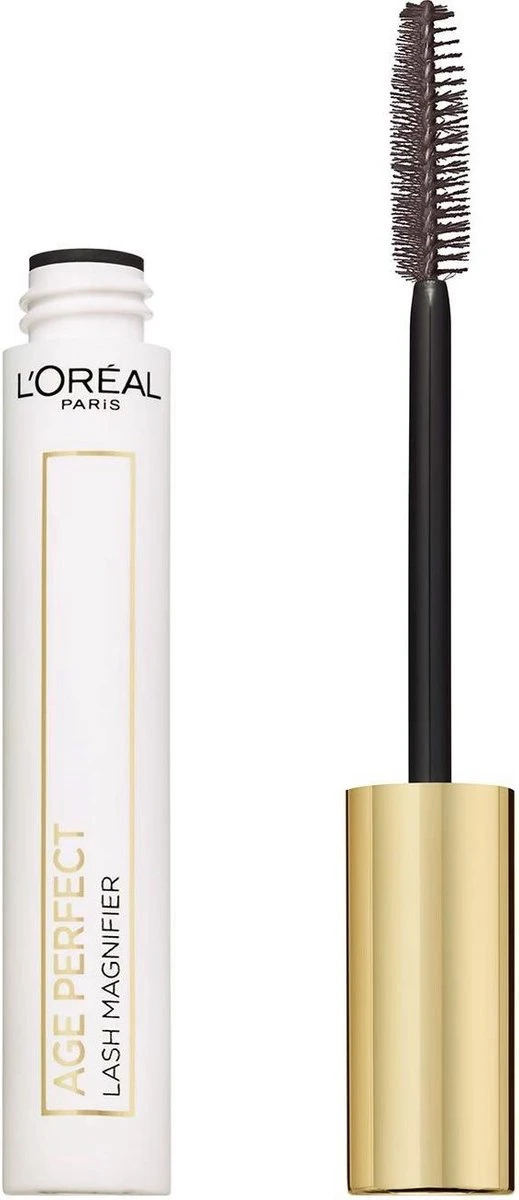 L'Oréal Paris Make-Up Designer Age Perfect Lash Magnifier - 02 Deep Brown - Mascara 4 L'Oréal Paris Make-Up Designer Age Perfect Lash Magnifier - 02 Deep Brown - Mascara - Afbeelding 4
