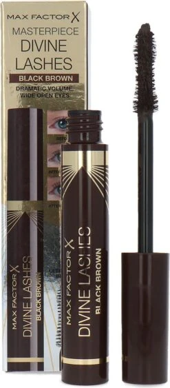 Max Factor Divine Lashes Mascara - 002 Black Brown -Oogmake Up Winkel 526x1200 2