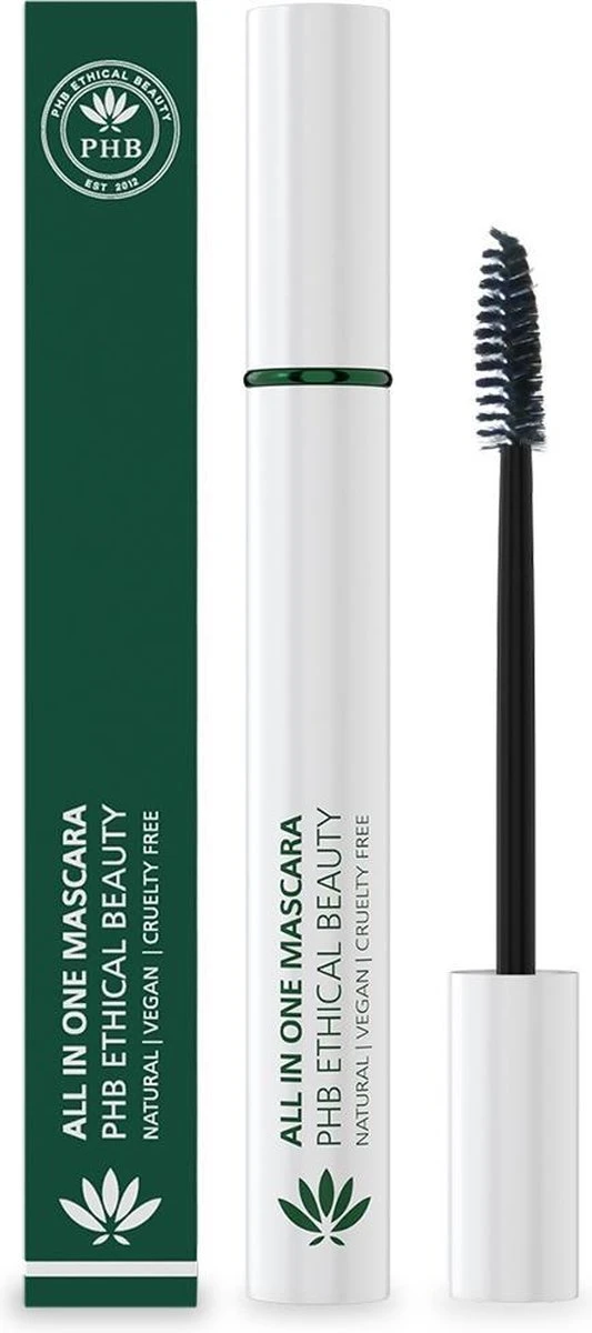 Phb Ethical Beauty Eye Make-up All In One Natural Mascara Black 9gr 1 Phb Ethical Beauty Eye Make-up All In One Natural Mascara Black 9gr