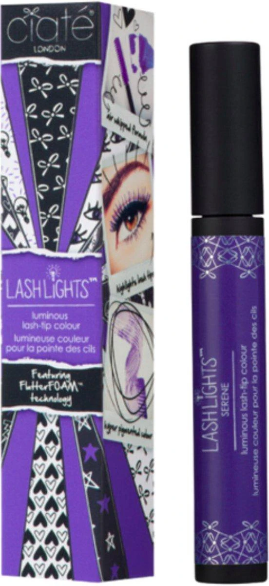 Ciaté Lashlights Serene Purple Mascara 6.5ml 2 Ciaté Lashlights Serene Purple Mascara 6.5ml - Afbeelding 2