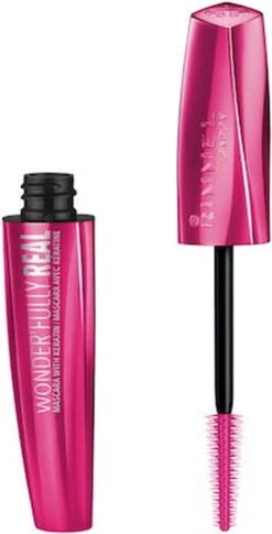 Rimmel London Wonder'fully Real Mascara - 001 Black -Oogmake Up Winkel 611x1200