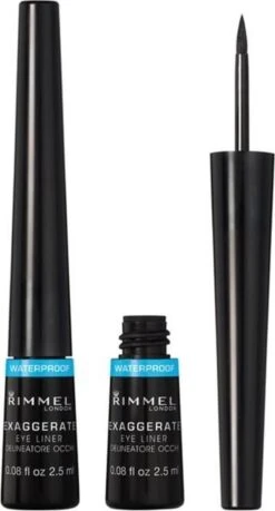 Rimmel London Rimmel Exaggerate Waterproof - Zwart - Eyeliner -Oogmake Up Winkel 646x1200 1