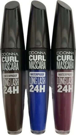 D'Donna - Curl Mascara - Blauw - Waterproof - 1 Flesje Met 8 Gram Inhoud 9 D'Donna - Curl Mascara - Blauw - Waterproof - 1 Flesje Met 8 Gram Inhoud -Oogmake Up Winkel 678x1200 2
