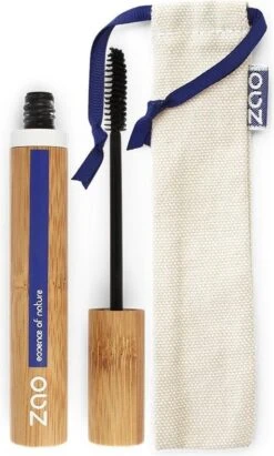 ZAO Bamboe Mascara Aloë Vera 090 (Black) -Oogmake Up Winkel 722x1200
