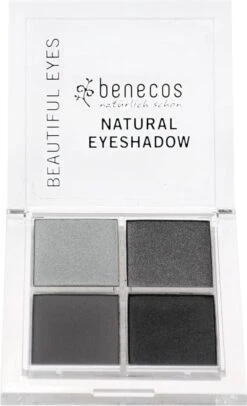 Benecos Vegan Oogschaduw Quattro - Smokey Eyes -Oogmake Up Winkel 730x1200