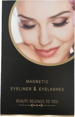 24 Magnetische Wimpers Met Eyelinerkit / 12 Paar- Herbruikbare Magnetische Wimpers - Natuurlijk Ogende Wimperspakket, 2 Buizen Magnetische Eyeliner, 3D Magnetische Nepwimperskit Met Wimperpincet - Magnetische Wimpers -Oogmake Up Winkel 768x1200 3