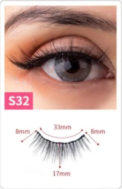 DW4Trading Magnetische Wimpers Met Eyeliner Set - Herbruikbaar - 5 Paar - Zwart -Oogmake Up Winkel 776x1200 3