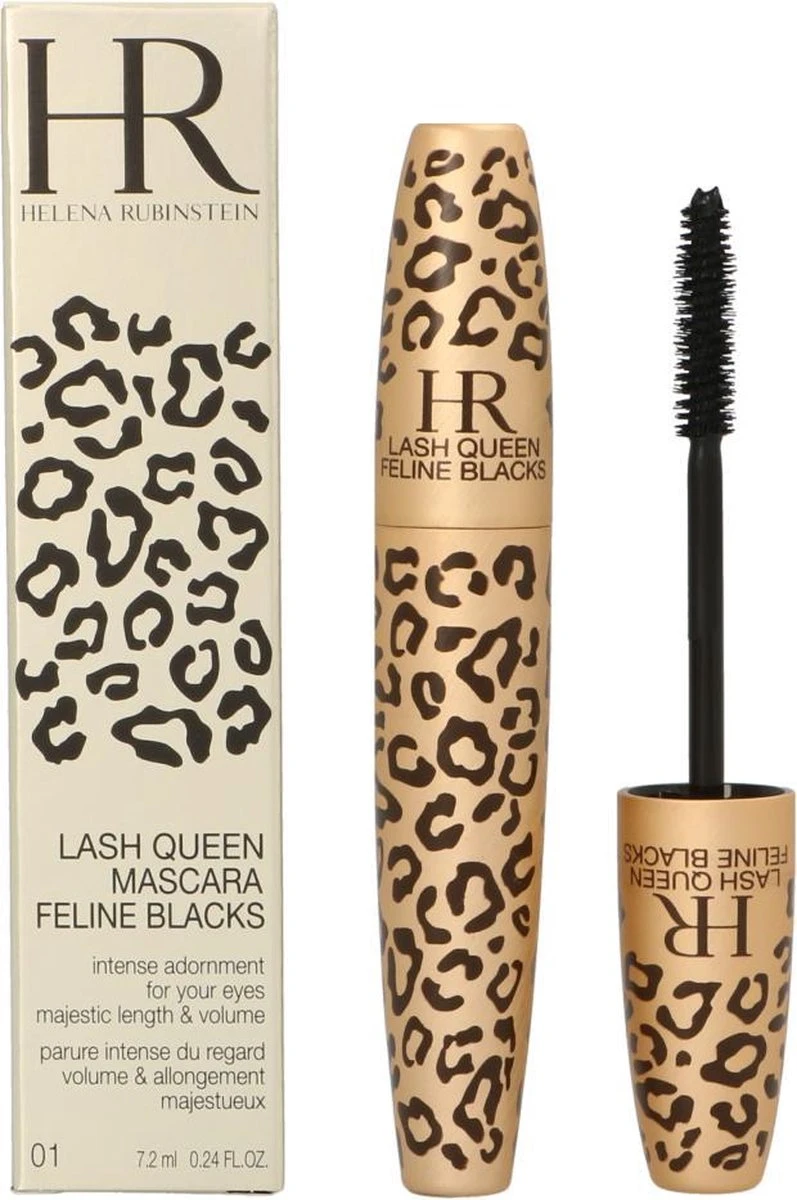 Helena Rubinstein Lash Queen Feline Blacks - Zwart - Mascara 8 Helena Rubinstein Lash Queen Feline Blacks - Zwart - Mascara - Afbeelding 8