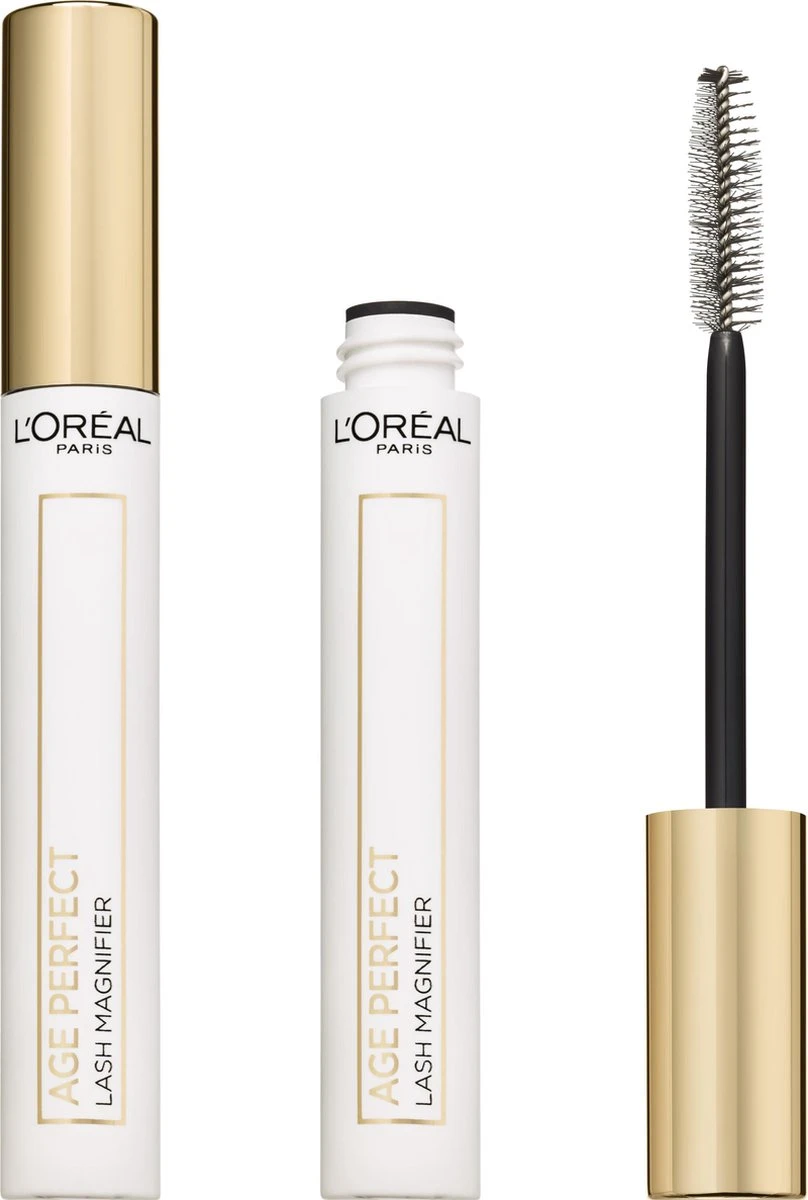 L'Oréal Paris Make-Up Designer Age Perfect Lash Magnifier - 02 Deep Brown - Mascara 2 L'Oréal Paris Make-Up Designer Age Perfect Lash Magnifier - 02 Deep Brown - Mascara - Afbeelding 2
