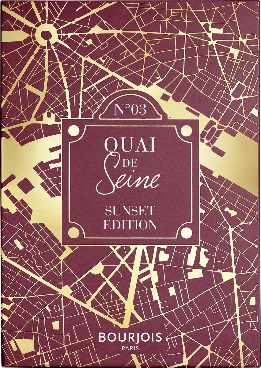 Bourjois Beau Regard Oogschaduw Palette - 03 Quai De Seine Sunset Edition 17 Bourjois Beau Regard Oogschaduw Palette - 03 Quai De Seine Sunset Edition - Afbeelding 17
