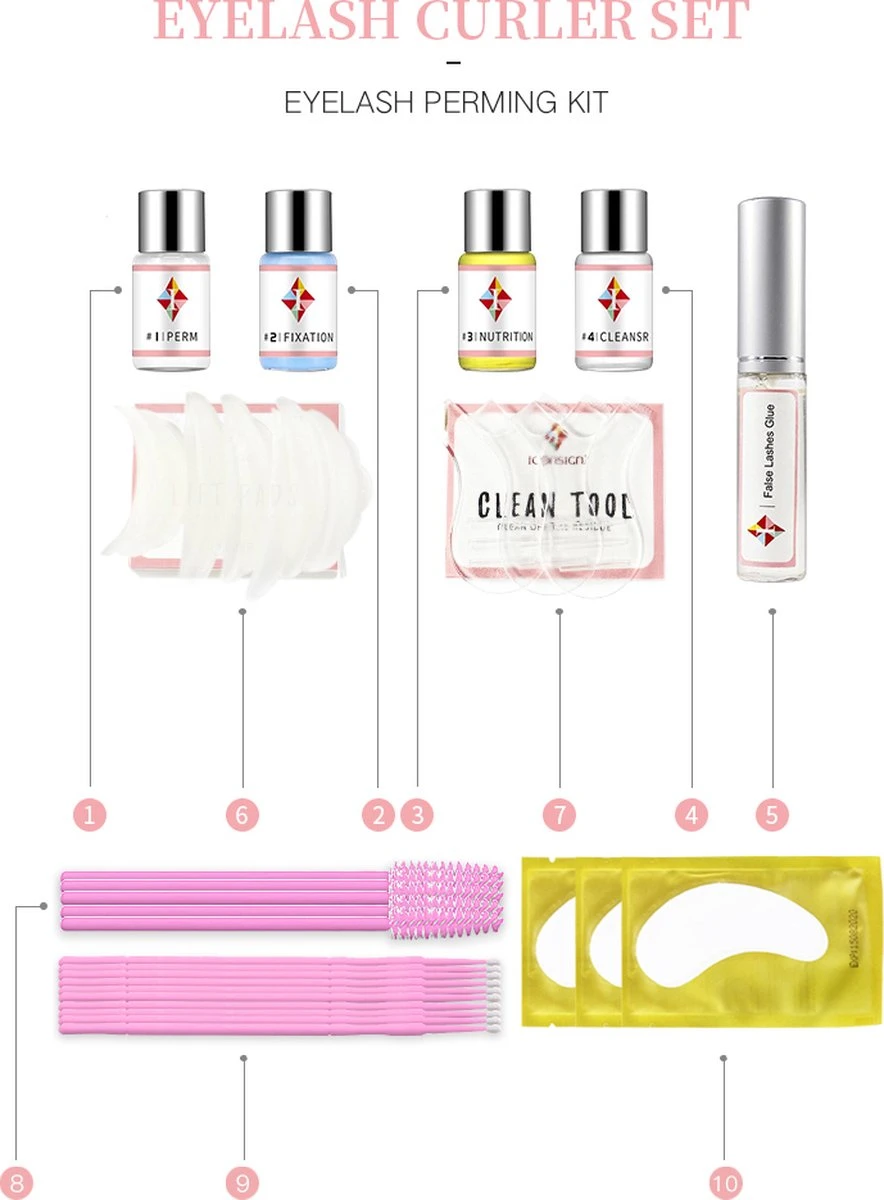 Iconsign Upgraded Wimper Lifting Set - Uitgebreide Versie - Lash Lift Set – 25-delig 5 Iconsign Upgraded Wimper Lifting Set - Uitgebreide Versie - Lash Lift Set – 25-delig - Afbeelding 5