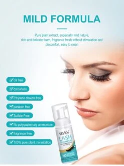 Sevich Wimper Extensions Cleanser - Wimpershampoo - Lash Foam Shampoo - Lash Cleanser - Wimper-shampoo - Assortiment 'Het Gemak' -Oogmake Up Winkel 896x1200